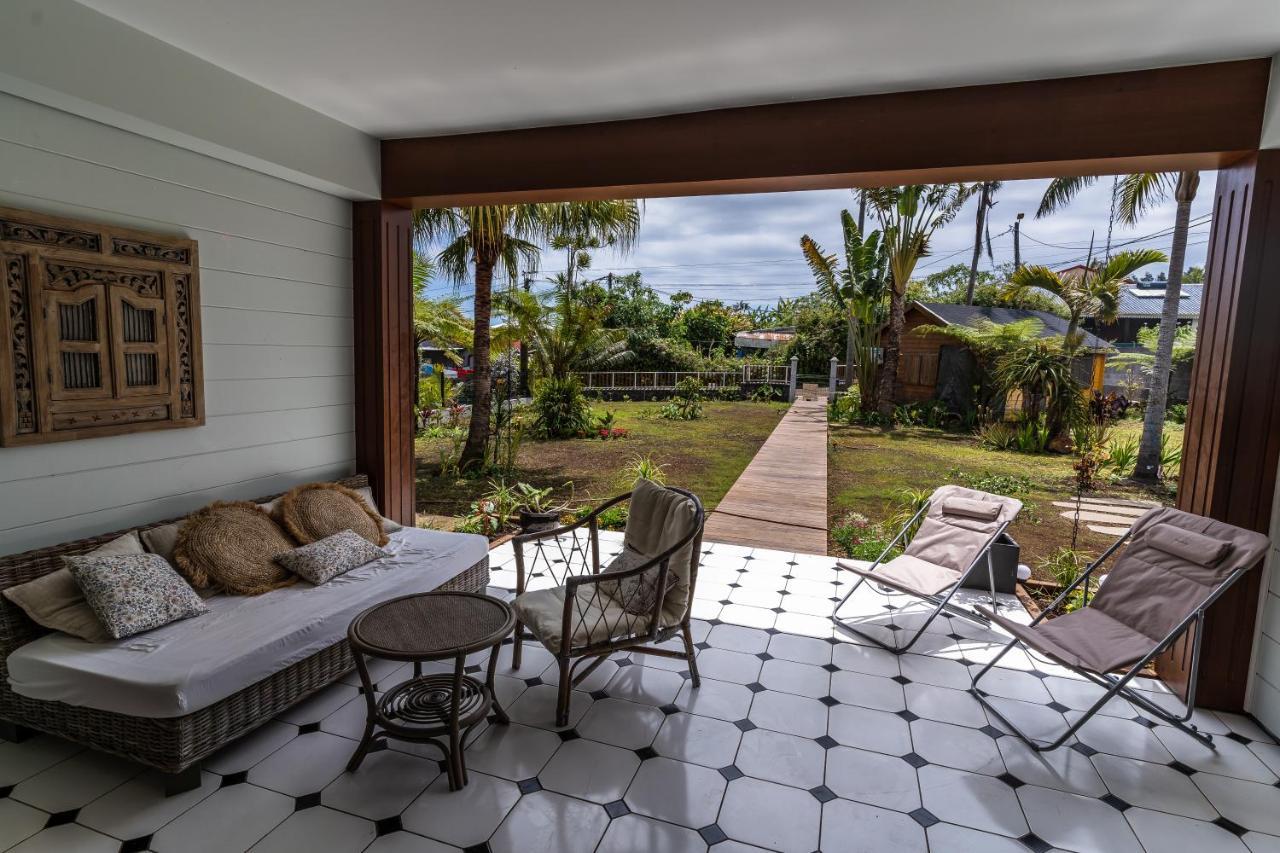 Magnifique Villa Creole Villa Ti Bout Bois Avec Cheminee Au Tevelave Les Avirons Экстерьер фото