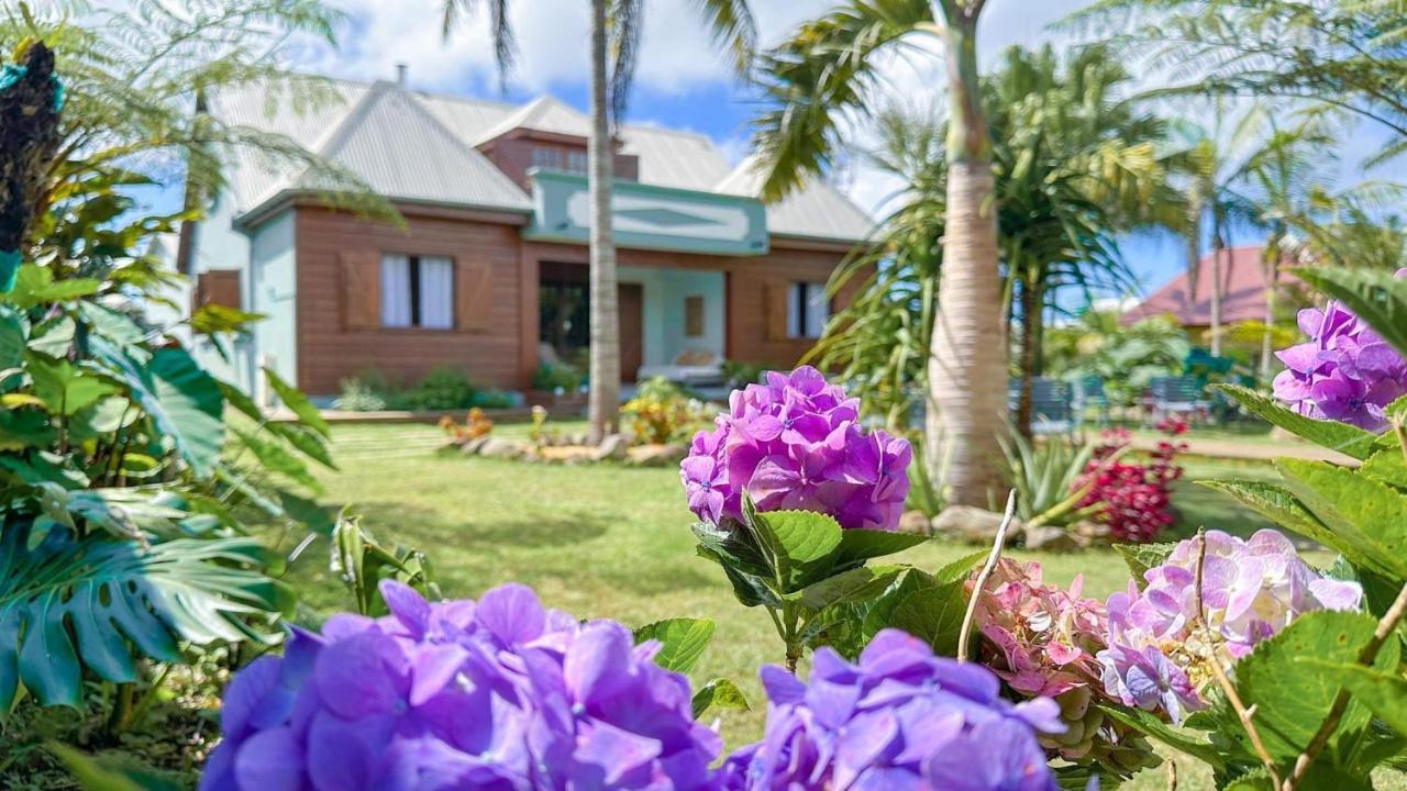 Magnifique Villa Creole Villa Ti Bout Bois Avec Cheminee Au Tevelave Les Avirons Экстерьер фото
