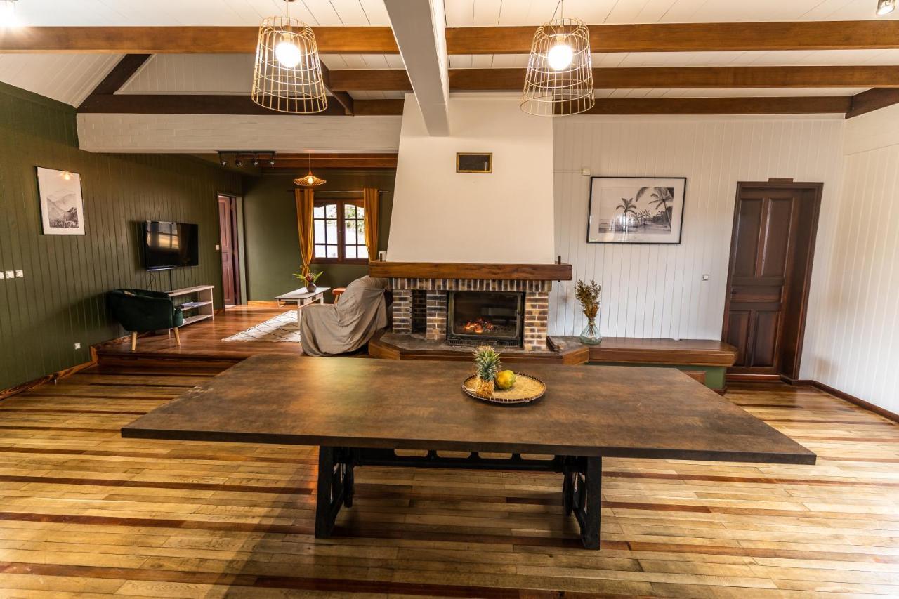 Magnifique Villa Creole Villa Ti Bout Bois Avec Cheminee Au Tevelave Les Avirons Экстерьер фото